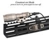 NOBUHIRO Remote Pressure Switch, Tactical Flashlight Switch Compatible with M300 M600 Light, Metal Switch Mounted for Mlok/Keymod Rail