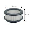 Rowenta X-Force Flex 11.60 ZR009008, EPA Filter, Resin, White/Grey