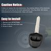 uxcell Key Case New 2 Button Uncut Key Remote Shell Replacement for Mitsubishi Outlander L200 Car