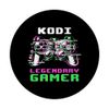 Kodi - Legendary Gamer - Personalized PopSockets Swappable PopGrip