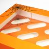 The Cake Decorating Co. Halloween Cobweb Satin Cupcake Box Holds 12