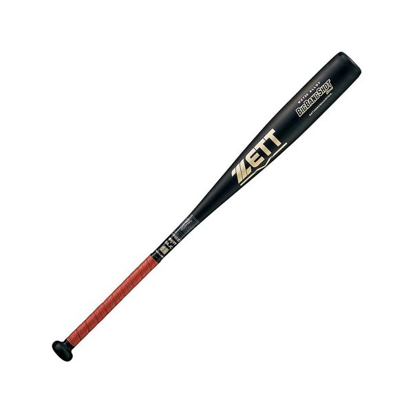 Zett BAT20283 Junior High School Hard Baseball Bat 2nd 32.7 inches (83 cm), 27.5 oz (780 g), Black (1900), Made in Japan