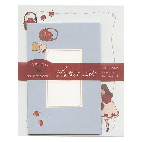 Hello Kitty Letter Set / Apple Sanrio
