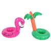 DEI Flamingo and Palm Tree Inflatable Drink Holder