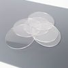 3mm Clear Coasters - Pack Of 6