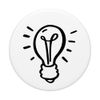 Light Bulb Gift Smart Ideas Cool PopSockets PopGrip: Swappable Grip for Phones & Tablets