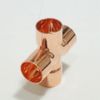 22mm Copper End Feed Equal Copper Cross 4 Way Plumbing Pipe Fitting (22mm)