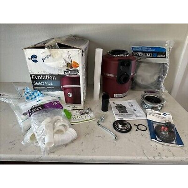 INSINKERATOR 3/4 HP Garbage Disposal Evolution Select Plus & READ About Extras