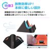 Switch2 Compatible Charging Stand Switch 2 Accessories, Compact, Small Charger, Black, Red, Switch2, Black/Red