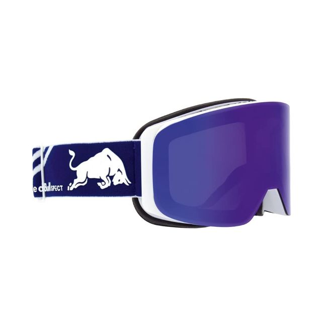 Red Bull Spect Eyewear Bull SPECT Skibrille MAGNETRON_SLICK-008 Weiß L