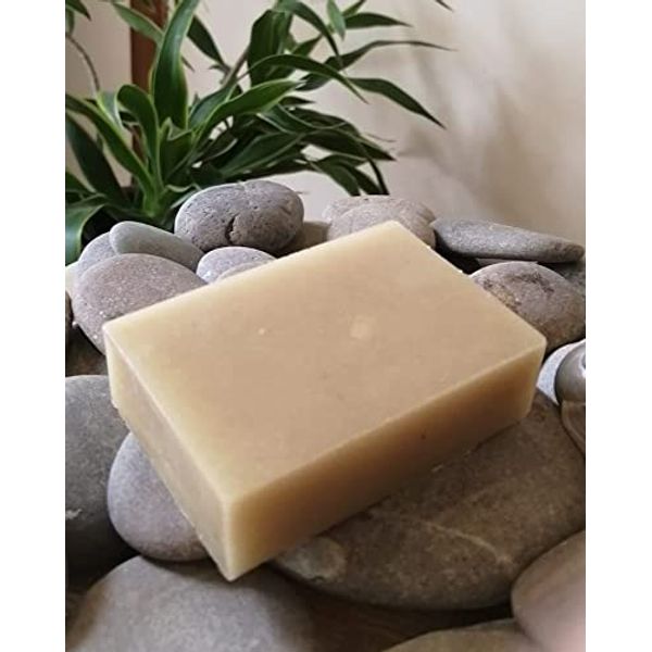 Organic Rice scrub Whitening soap Handmade 120g x 1bar