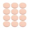 KESYOO Makeup Puff, Makeup Sponge Set, Multi-functional Cosmetic Puff, Round, For Wet and Dry Use, Set of 12, Skin Color, As shown in the figure