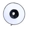 REFLEX CAMERA 18" (45cm) Foldable Ring Light Softbox Diffuser for DSLR Cameras | Universal Flash Diffuser with Carry Bag | Creates Even Studio-Quality Lighting | Compatible with Canon Nikon Sony