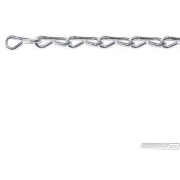 10m Box 3.0mm Single Jack Chain - Zinc Plated