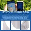 Ciuouient GP03405 White Rubber Power Button Compatible with Garmin Edge 1000 & Edge Explore 1000(Left Side Part Power On Button)