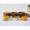 Pottery espresso tealight cup