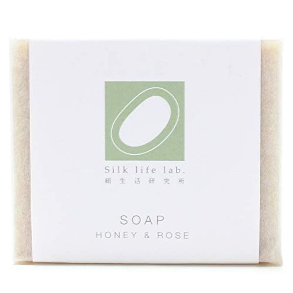 Silk Life Research Institute [High Moisturizing] Soap (Rose, Honey)