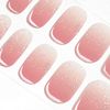Danni & Toni ref.1012 Press-On Gel Nails, Cure to Apply, for Hands, Long-Lasting, Odorless, Waterproof, SGS Certified, Safe, Peel Away, Tools Included, 28 Nails, Pink (Rosy Cheeks)