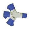 Powermaster 993054 16A 3-Gang Splitter 230V 3 Pin