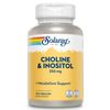 Solaray Choline & Inositol 250 mg | Two-Nutrient Combo | 100 VegCaps