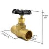 Thrifco 6415061 3/4 C X C Comp. Stop