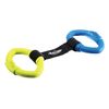 Nerf Dog Dog Toy, 2 Ring Strap Tug, 2 Ring Pull Toy for Dogs, Multi-Colour