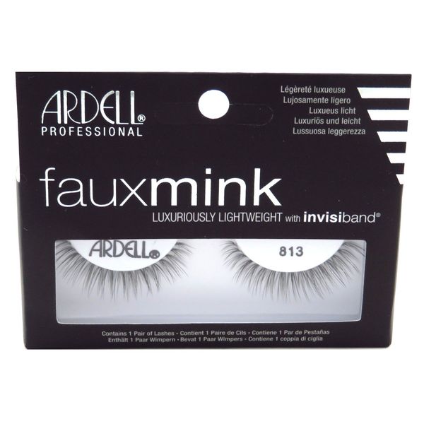 Ardell Faux Mink #813 Black Lashes (3 Pack)