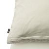 Francfranc Franc Solid Gathered Cushion Cover 18x18 Inch Gray (B-067)