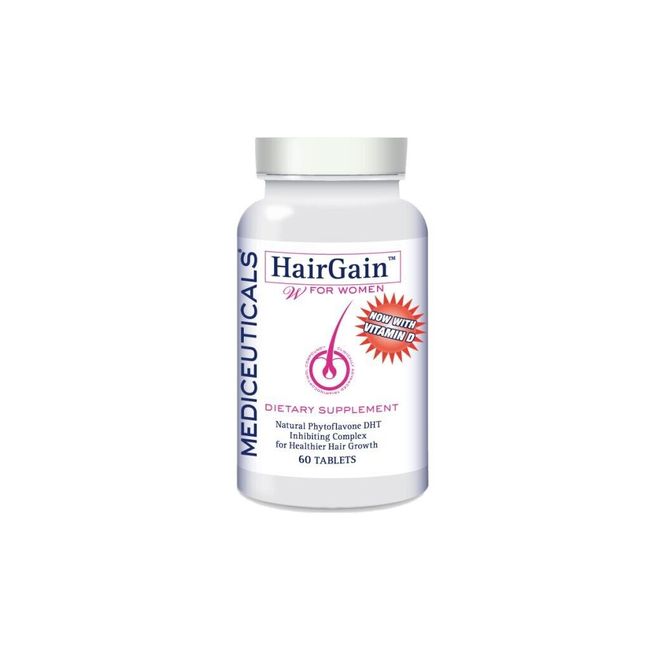 Mediceuticals HairGain For Women Dietary Supplement-Hair Gain-60 Tablets 03/25