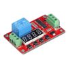 UCTRONICS DC 12V Programmable Multifunction Time Delay Relay Module with Segment LEDs Display for Smart Home, Automatic Control