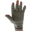 Metolius Talon Belay Glove 3/4 - Gray/Olive Large
