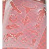 Cowboy Western Wall A4 Stencil Template NO22