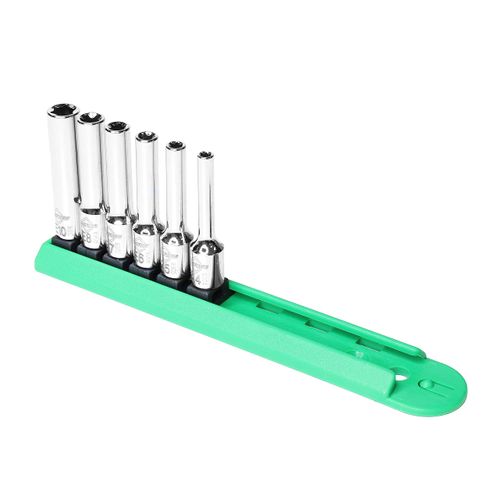 Mayhew Tools 16095 Inverted Torx Deep Well Socket Bit Set, Black Oxide Finish, 6-Piece