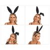 SCSpecial Bunny Ears Headband Easter Headband Rabbit Ear Hair Band for Party Cosplay Costume Accessory - Black