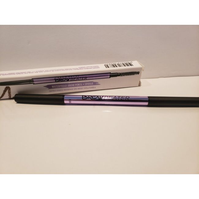 Urban Decay ~ Brow Beater WP Brow Pencil & Spoolie ~ Brown Sugar ~ NIB