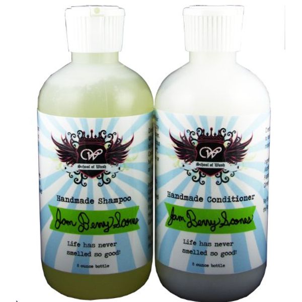 School of Wash Shampoo & Conditioner Set - Lemongrass & Green Tea - 1 oz