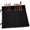 KNIT PRO Fabric Knitting Pin Case: Black Jacquard Wrap-Around: 30cm