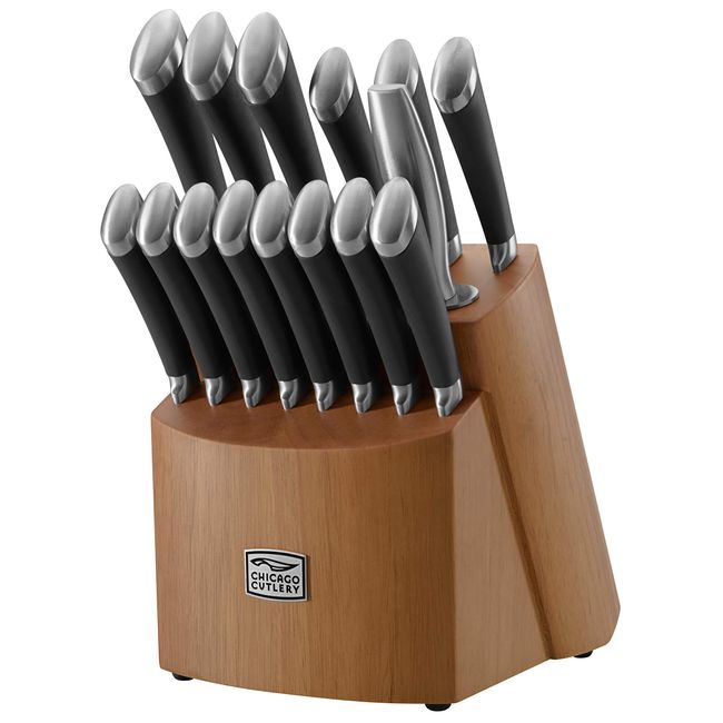 Chicago Cutlery Insignia2 18-Piece Knife Block Set with In-Block