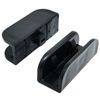 U-Shaped Anti-Collision Block for 8mm Thick Shower Door Bottom/Side Guide Assembly(6pcs,Black)
