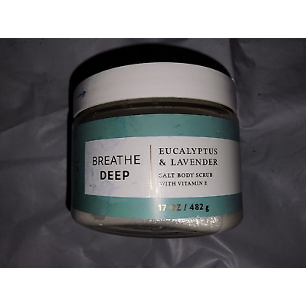 Bath & Body Works BREATHE DEEP Eucalyptus Lavender Body Scrub