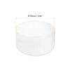 Rebower 2 Pack Screw Thread Protector Cover Rubber End Caps, [for Screw, Bolt, Rod End Cap] - 4"(100mm) ID/Transparent