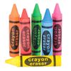 Lot Of 36 Assorted Color Crayon Shaped Erasers