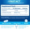 Lactaid Fast Act Twice As Ultra, 12 Caplets