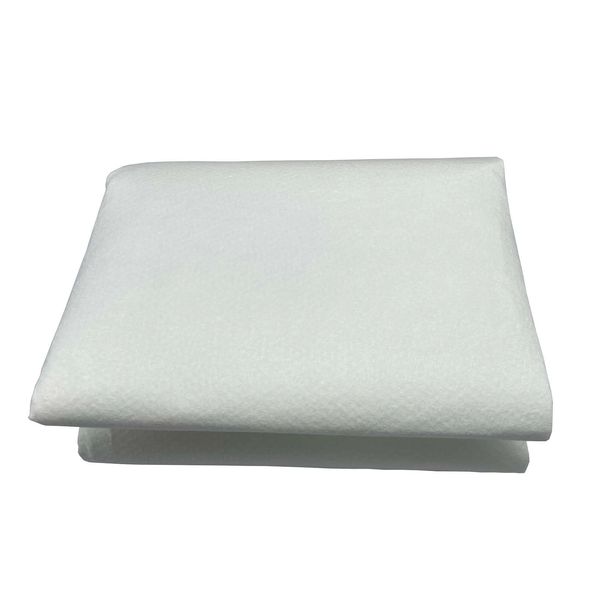 Fusible Fleece Interfacing for Sewing,Iron On Fusible Foam Stabilizer for Bags,(White, Medium Weight 120cm x 1m)