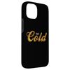 Brown Ice Cold Brown Color Graphic Case for iPhone 15