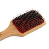 VOLANA Hair Brush Wig Brush with Boar and Nylon Bristles for All Hair Types and Wig Wearers Red for Adults and Children