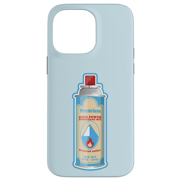 iPhone 14 Pro Max Camping gas stove canister Butane Propane Case