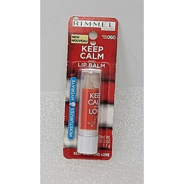 Rimmel Keep Calm and Love Lip Balm 060 Crystal Clear