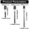 Right Angle Drill Adapter Flexible EXTENSION Bits 1/4" Hex Shank Hard Extensions