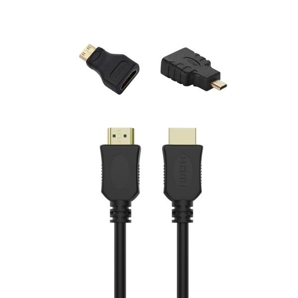 hdmi kabel mit mini hdmi adapter